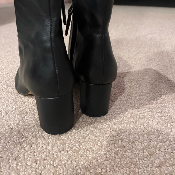 Zara leather ankle booties size 5 - Picture 5 of 10